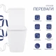 Унітаз підлоговий Qtap Tern Ultra Quiet безобідковий із сидінням Soft-Close QT17222175AUQ1W White - зображення 3