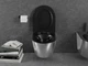 Подвесной унитаз MEXEN LENA SILVER BLACK MATT * - изображение 4