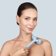 Электронный ультразвуковой ролик для лица и тела GESKE Sonic Facial&Body Roller 4в1 аквамариновый - изображение 2