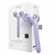 Электронный ультразвуковой ролик для лица и тела GESKE Sonic Facial&Body Roller 4в1 пурпурный - изображение 1