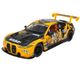 Машинка BMW M4 GT3 Автопром 1:24 металева жовта зі світлом і звуком відчиняються двері - зображення 3