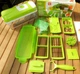 Мультислайсер Nicer Dicer Plus овощерезка механическая терка с насадкой для мелких кубиков - 8828 - изображение 5
