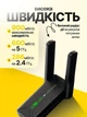 Адаптер AX900 Wi-Fi 6 двохдіапазонний 900Мб/с 2в1 Bluetooth 5.4 для ПК та ноутбука до WIFI 5G 2.4/5ГГц 900Mbps і BT в USB3.0 карта (COPY) - зображення 7