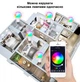 Светодиодная разноцветная смарт лампа E27 с Bluetooth, блютуз Tuya Smart Life лампочка RGB управления через телефон - изображение 6