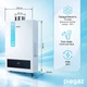 Газовий проточний водонагрівач турбований Piegaz Hermes A Turbo White - зображення 4
