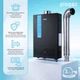 Колонка газовая турбированная Piegaz Hermes A Turbo Black 55х35х14 см Черный - изображение 3