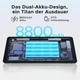 Планшет 12" Full HD DOOGEE T36 8+12/256ГБ 4G 2-SIM 8 ядер Android 15 8800 mAh Черный Б/В - изображение 6