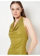 Платье boohoo 40 Салатовый hzz14039 - изображение 4