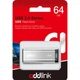 USB флеш накопитель AddLink 64GB U25 Silver USB 2.0 - изображение 4