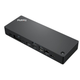 Док-станція Lenovo ThinkPad Thunderbolt 4 WorkStation Dock 4xUSB 3.2 2xDP 1xHDMI LAN AUX Black (40B00300EU) - зображення 1