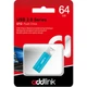 USB флеш накопитель AddLink 64GB U12 Aqua USB 2.0 - изображение 2