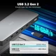 Порт-репликатор Digitus USB-C > 3xHDMI/2xDP/4xUSB-A/USB-C/RJ54/DC/Audio - изображение 9