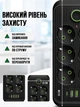 Мережевий фільтр-подовжувач UFT 6 розеток 5 USB 3 метри Чорний (LGHP-5-24) - зображення 3