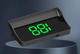 Автомобільна проекція швидкості HUD V9 GPS на лобове скло від USB зелений колір цифр - зображення 1