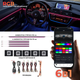 RGB 6в1 Контурная Ambient подсветка салона авто (Премиум качество) - изображение 1