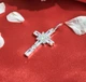 Крест с прямоугольными камнями MaxiUvelir 8116 - изображение 6