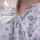Простынь MirSon Полуторная 150х220 см Kids Time 17-0931 Tiny Unicorn Blue Бязь (2200012578865) - изображение 5