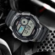Електронний наручний годинник Casio AE-1000W-1B, цифровий із підсвічуванням, полімерний ремінець - зображення 4