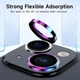 Захисне скло Metal Classic на камеру (в упак.) для Apple iPhone 14 / 14 Plus Бузковий / Rainbow - изображение 4