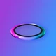 Захисне скло Metal Classic на камеру (в упак.) для Apple iPhone 14 / 14 Plus Бузковий / Rainbow - изображение 5