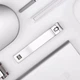 Манікюрний набір Xiaomi HUOHOU 5 предметів у чохлі пінцет кніпсер пилочка ножиці із заокругленими кінцями - зображення 13