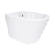 Биде подвесное Qtap Swan 485х360х320 мм, White QT16555379W - изображение 1