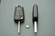 Корпус выкидного ключа Opel Vectra Astra Omega Insignia Zafira Crossland X Campo Vivaro AdlerKey (87-64) на 2 кнопки (лезвие HU101 две черные кнопки под чип 7946/7941) - изображение 2