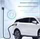 Зарядний кабель для електромобіля з роз'ємом GBT потужністю 3.5 kw 16A 3m кабель - изображение 2