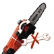 Ланцюгова пила Einhell GE-HC 18 LI T-Solo акумуляторная сучкорез (3410800) - зображення 8