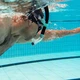 Трубка фронтальна Zoggs Centre Line Snorkel чорно-бірюзова (465287.BKTQ) - изображение 3