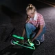 Самокат MICRO серії "Sprite Glow LED Art Collection" - КОСМОС (до 100 кг (kg), двоколісний, світло) - изображение 2