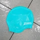 Шапочка для плавания Zoggs Ultra-fit Silicone Cap (бирюзовый) (465050.TQ) - изображение 2