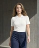 Футболка поло L-XL. Белый - изображение 1