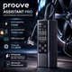 Портативный аккумуляторный насос Proove Pump Assistant Pro 7500mAh 120W 30л/мин 3.5Bar компрессор + Powerbank черный (PPAP80010901) - изображение 1