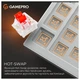 Клавіатура GamePro Genesis Metallic MK110G Outemu Red Swithes USB Gray - зображення 2