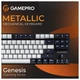 Клавіатура GamePro Genesis Metallic MK110B Outemu Red Swithes USB Black - зображення 8