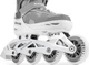 Роликовые коньки Blackwheels Flex Pro 34-37 серые - изображение 6