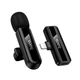 Мікрофон HOCO Lightning Fair wireless microphone L20 |2.4G, 5-15m, 3-4h| Black - зображення 2