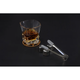 Подарочные наборы Whisky Stones Moltis Relax Original для мужчин, 8 шт кубиков + 2шт бокал Saxum Коробка деревянная черн + мешочек, щипцы, подставка (MR-1009) - изображение 2