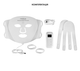 LED-маска для светотерапии MEDICA+ LEDMask 8X, 7 режимов, 108 LED - изображение 12
