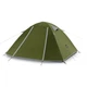 Палатка четырехместная Naturehike P-Series NH18Z044-P, 210T/65D. Хаки - изображение 1