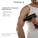 Перкусійний ручний масажер для тіла і м'язів Medica+ MassHand Pro 5.0 - изображение 13