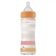 Пляшечка скло Chicco Well-Being Colors, 240мл, соска силікон, 0м+, колір рожевий (28721.11) - зображення 1