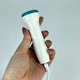 Доплер фетальный ультразвуковой для беременных 3 МГц с ЖК-дисплеем, портативный прибор для прослушивания и контроля сердцебиения плода дома, монитор сердечного ритма ребенка на батарейках, Белый с бирюзовым, JSL-T501-White/Green - изображение 5