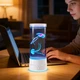 Настольная лампа-ночник с медузами "Jellyfish Mood Lamp" 22см, белая - изображение 1