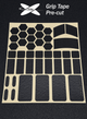 Гріпси наліпки для миші X-Raypad Cicada Wings V2.1 Universal Pre-cut Grip Tape Black - зображення 1