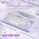 Ігрова механічна клавіатура Onikuma MT-707 з RGB підсвіткою для ПК, ігор та геймінгу - зображення 5