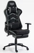 Игровое компьютерное кресло для геймера VR Racer Textile Craft AMF черно-серое - изображение 6