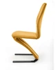 Krzesło do kuchni i salonu Halmar Krzesło K442 na płozach Musztardowe (V-CH-K/442-KR-MUSZTARDOWY) (5905248110519) - obraz 4