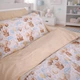 Простынь MirSon Полуторная 150х220 см Kids Time 17-0912 Sky Friends Бязь (2200012564608) - изображение 6